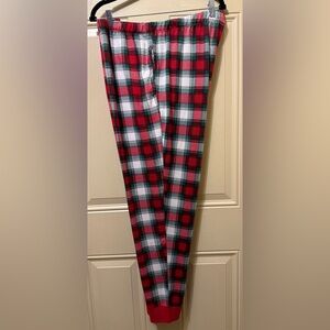 Joyspun Red Plaid Pajama Pants Size XL Includes Pockets